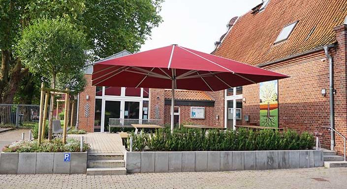 Neuer Allwetterschirm Alte Schule